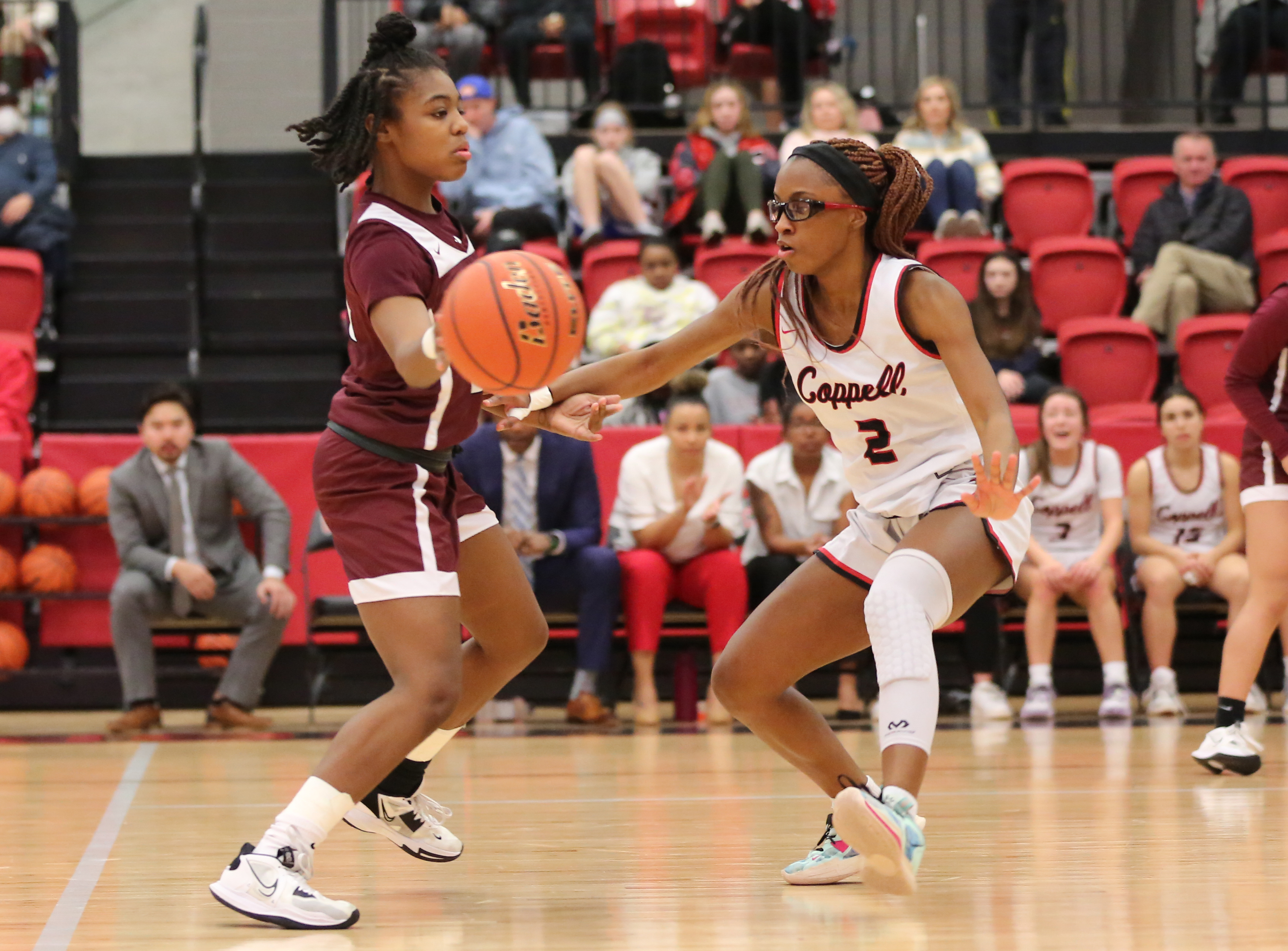 Coppell Lewisville Texas girls basketball 012423 Brian McLean 15